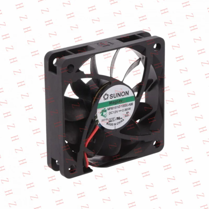 P+ LOT OF 12 PCS FOR SUNON FAN MF60151V2-1000U-A99 FAN AXIAL 60X15MM 12VDC WIRE