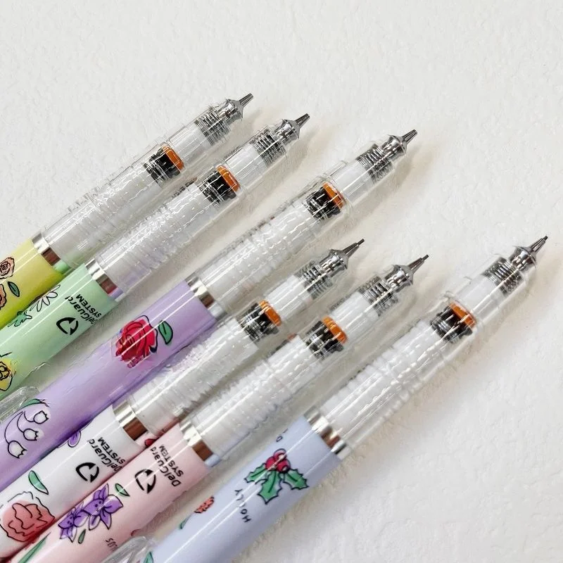 New Arriva MA85 Delguard Birth Flower Limited Edition Mechanical Pencil 0.5mm Japanese Stationery