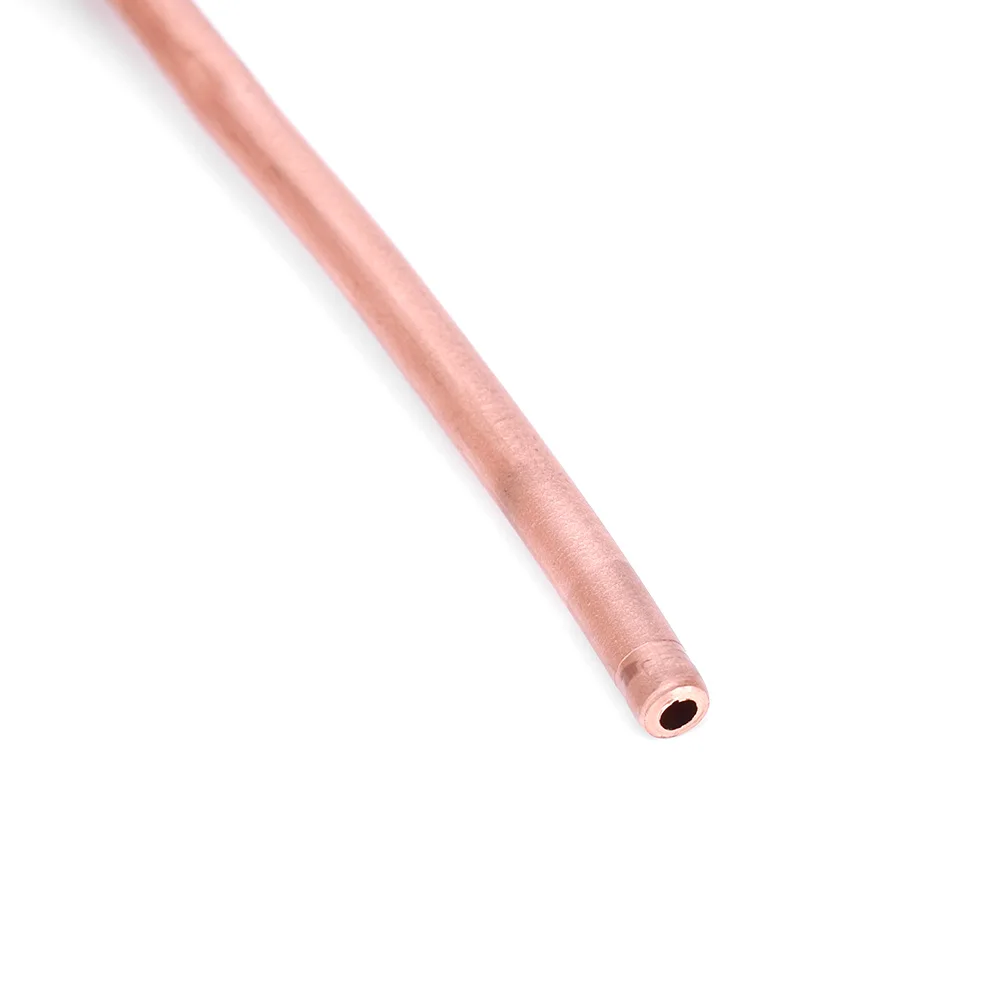 2m C1100 T2 Copper Tube Pipe Soft Coil Tubing for Air Conditioner Refrigerator OD 6mm / ID 4.8mm 2m Copper Tube Copper Pipe