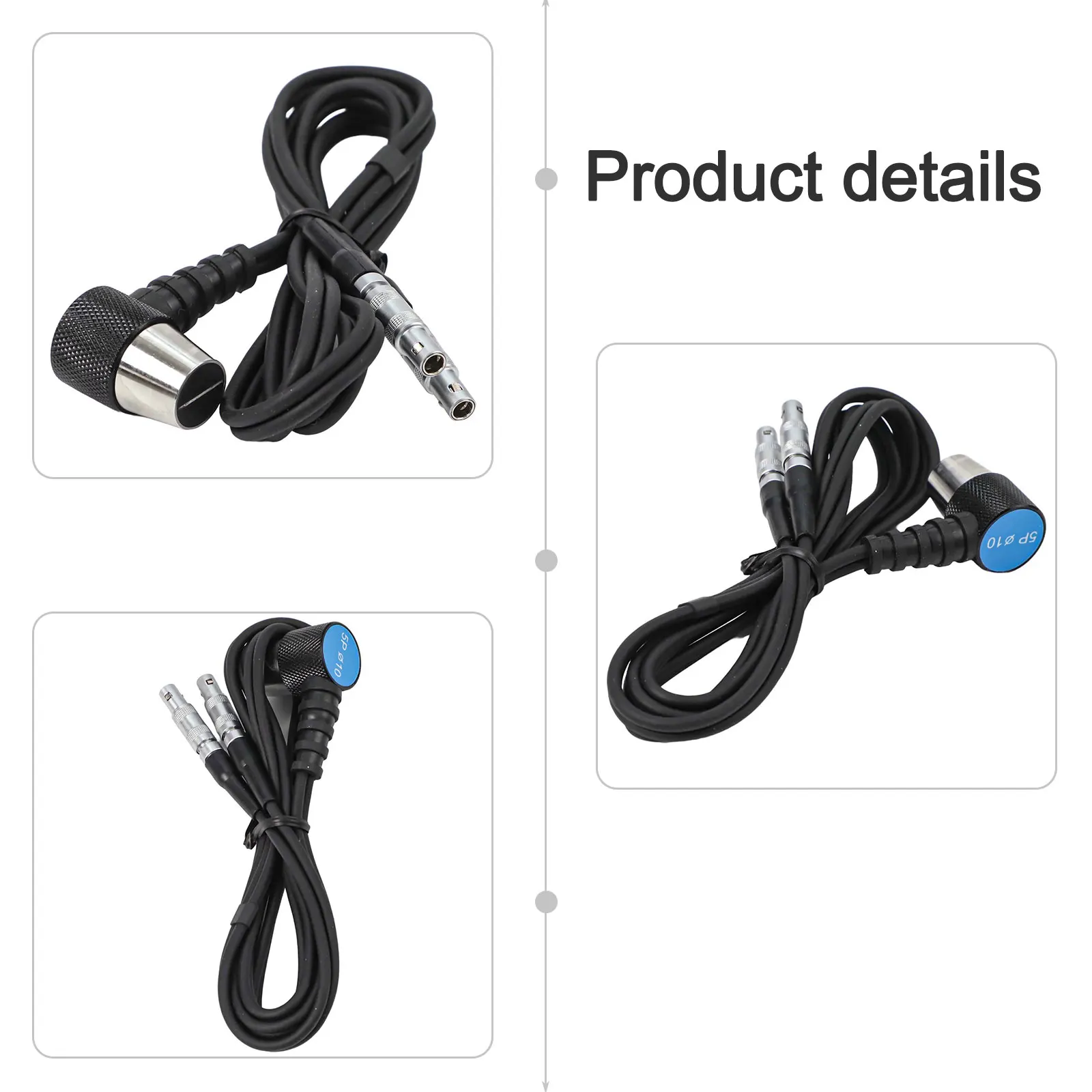 5mHz 10mm Thickness Gauge Probe For GM100 GM130 GT1130 Tester Cable Transducer Industrial Sensor Tool Accessory
