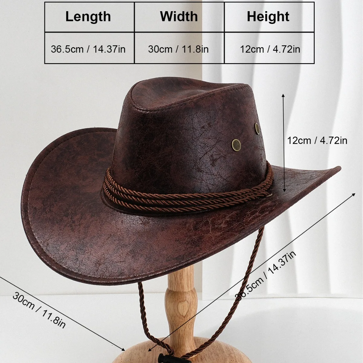 Disco Beach Cowboy Hat Rhinestone Woman for Cowgirl Costume, Top Hats, Rave Festival Accessories view 4