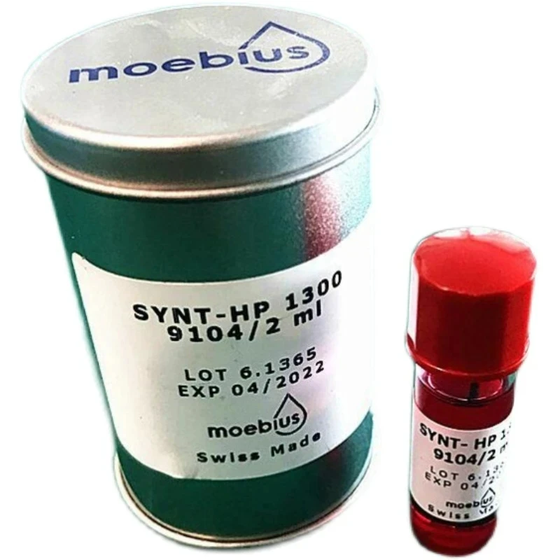 Swiss Imported Genuine Moebius 9104-2 Table Oil Balance Wheel Oil Anti-Shock Oil Hp1300 Replacement D-5 Table Oil 2ml