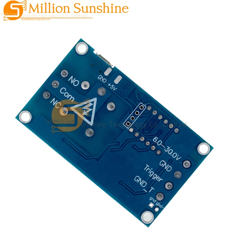 6-30V Relay Module Switch Trigger Time Delay Circuit Timer Cycle Adjustable Trigger OFF / ON Switch Timing Cycle for Arduino