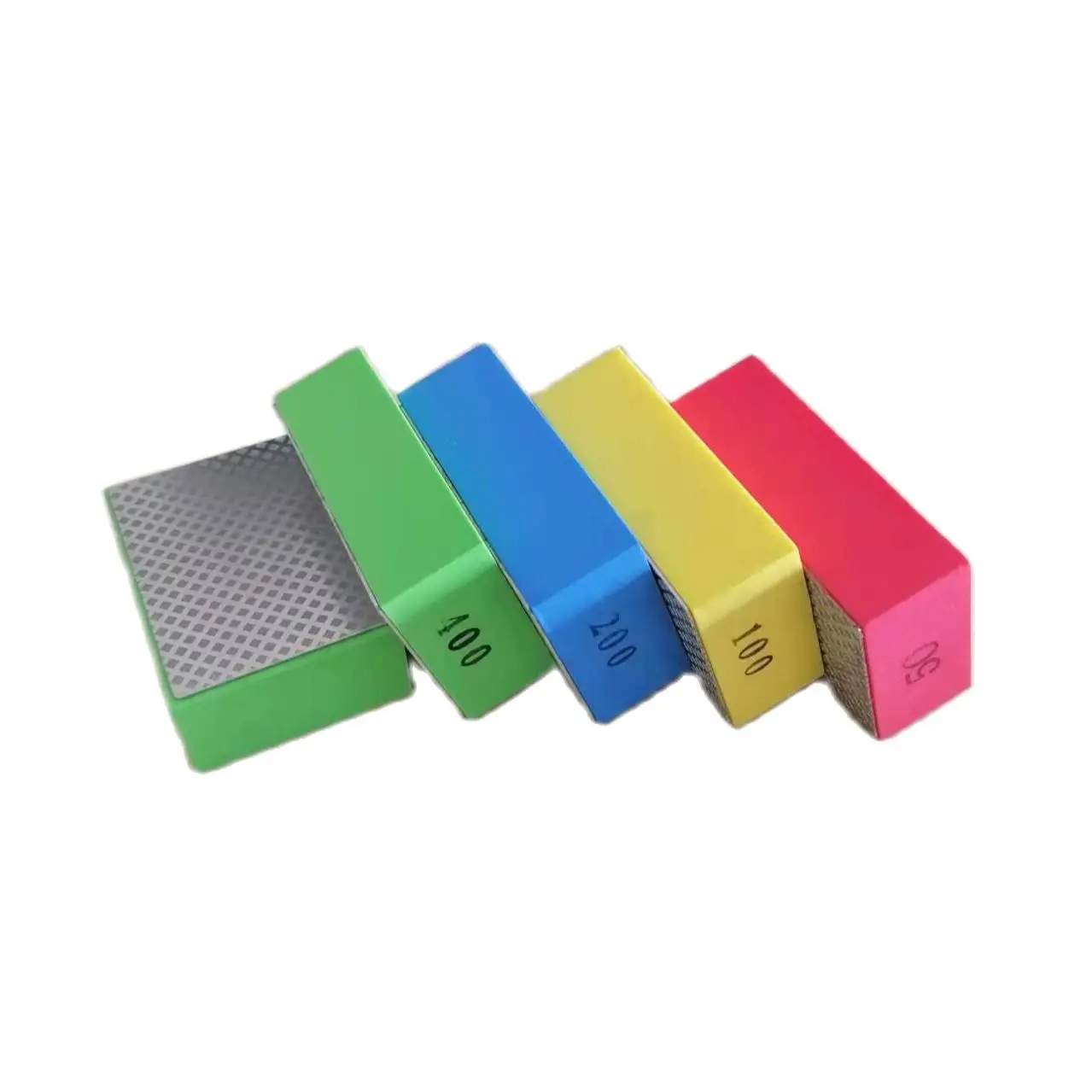 Abrasive Diamond Hand Polishing Pad Hand Wiper Diamond Electroplated Sheet For Grinding Ceramic Tile Glass Marble Stone Granite