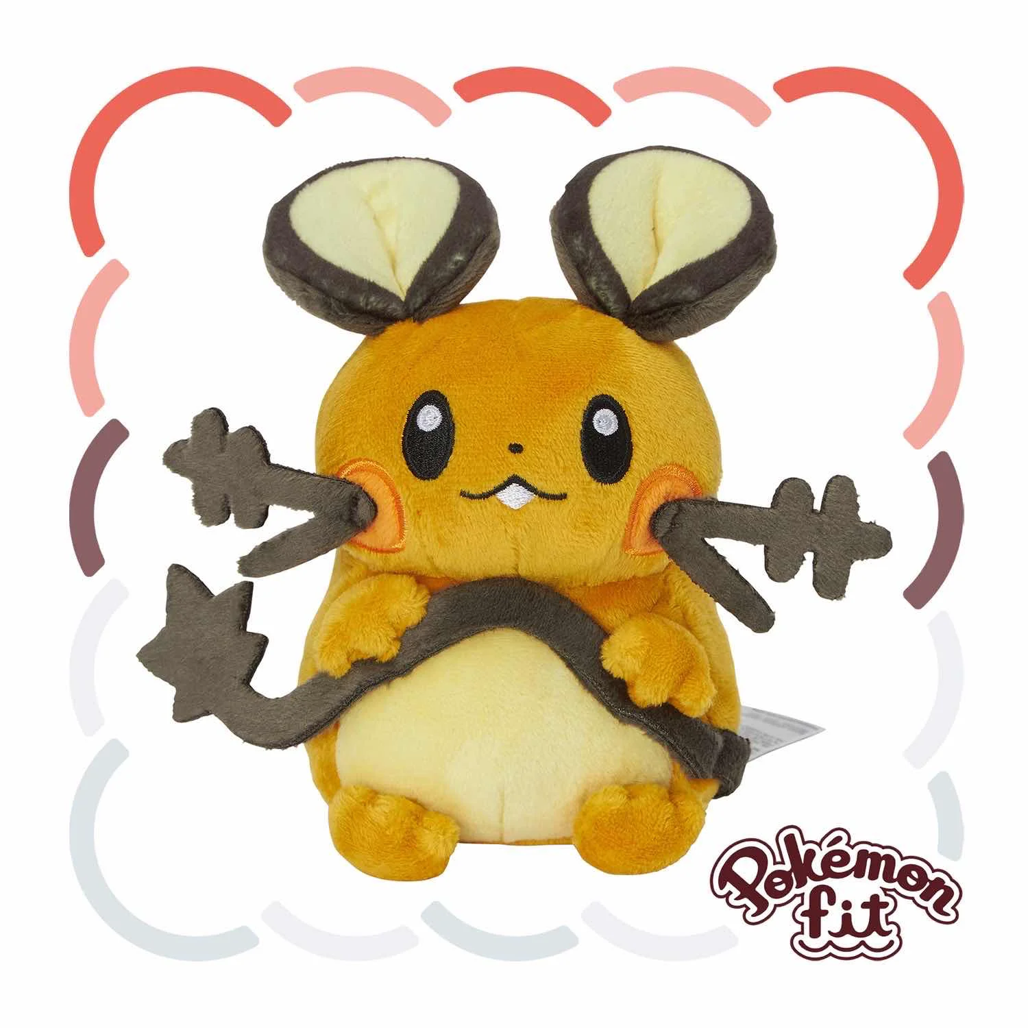 Pokémon Center Japanese Palm Fit Collection Plush Dolls Cute Cartoon Dedenne Children's Day Birthday Christmas Gifts for Friends