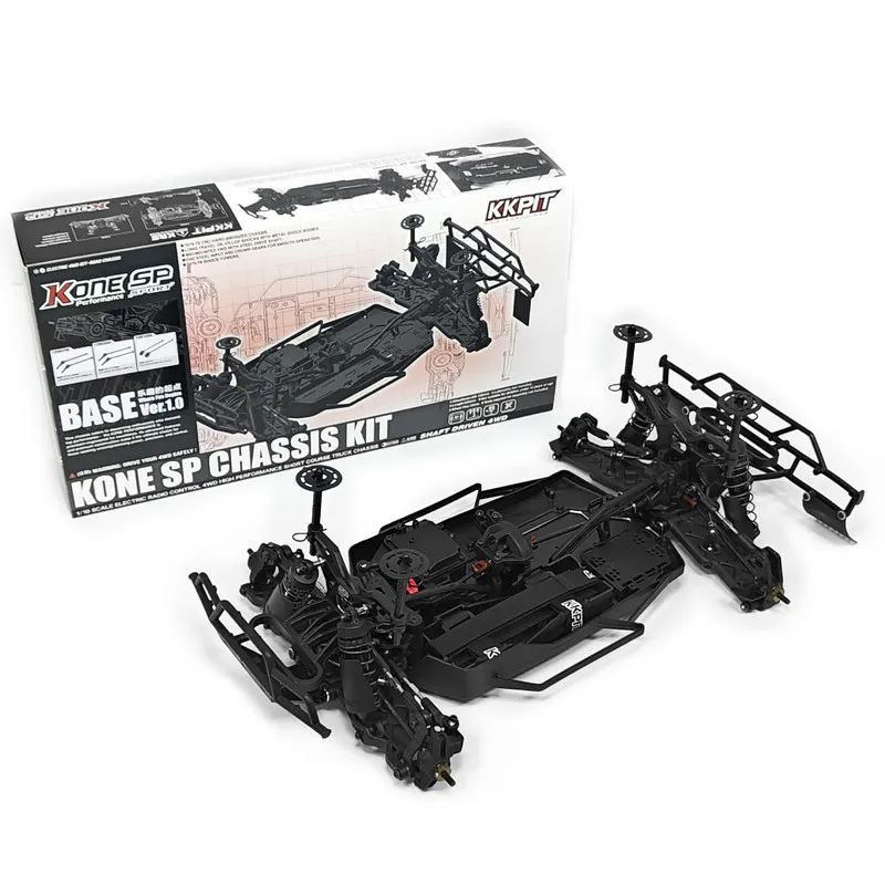 KKPIT KONE SP 1/10 RC Electric 4WD Short Course Truck Chassis Kit 330mm Wheelbase High Performance Shaft Driven Off Road Racing