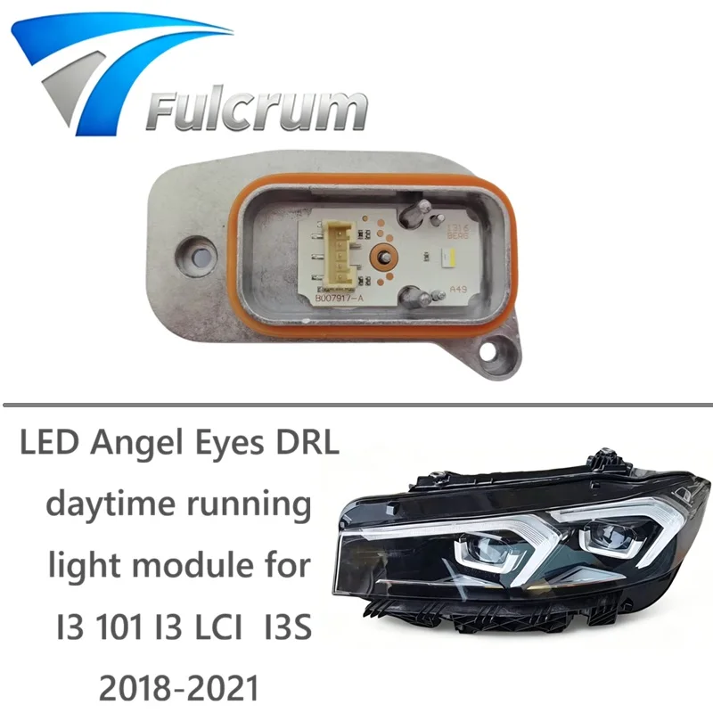 

Headlight LED Angel Eyes daytime running light DRL module 63118495579 63118495580 Suitable for BMW i3 101 I3 LCI I3S 2018-2021