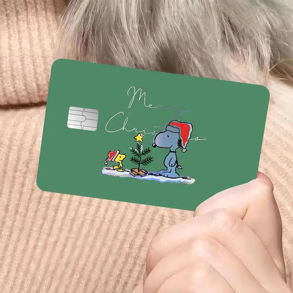 Cartoon S-Snoopy Anime Aufkleber-Folie für Kreditkarten und Debitkarten Vorderseite – Detail 15