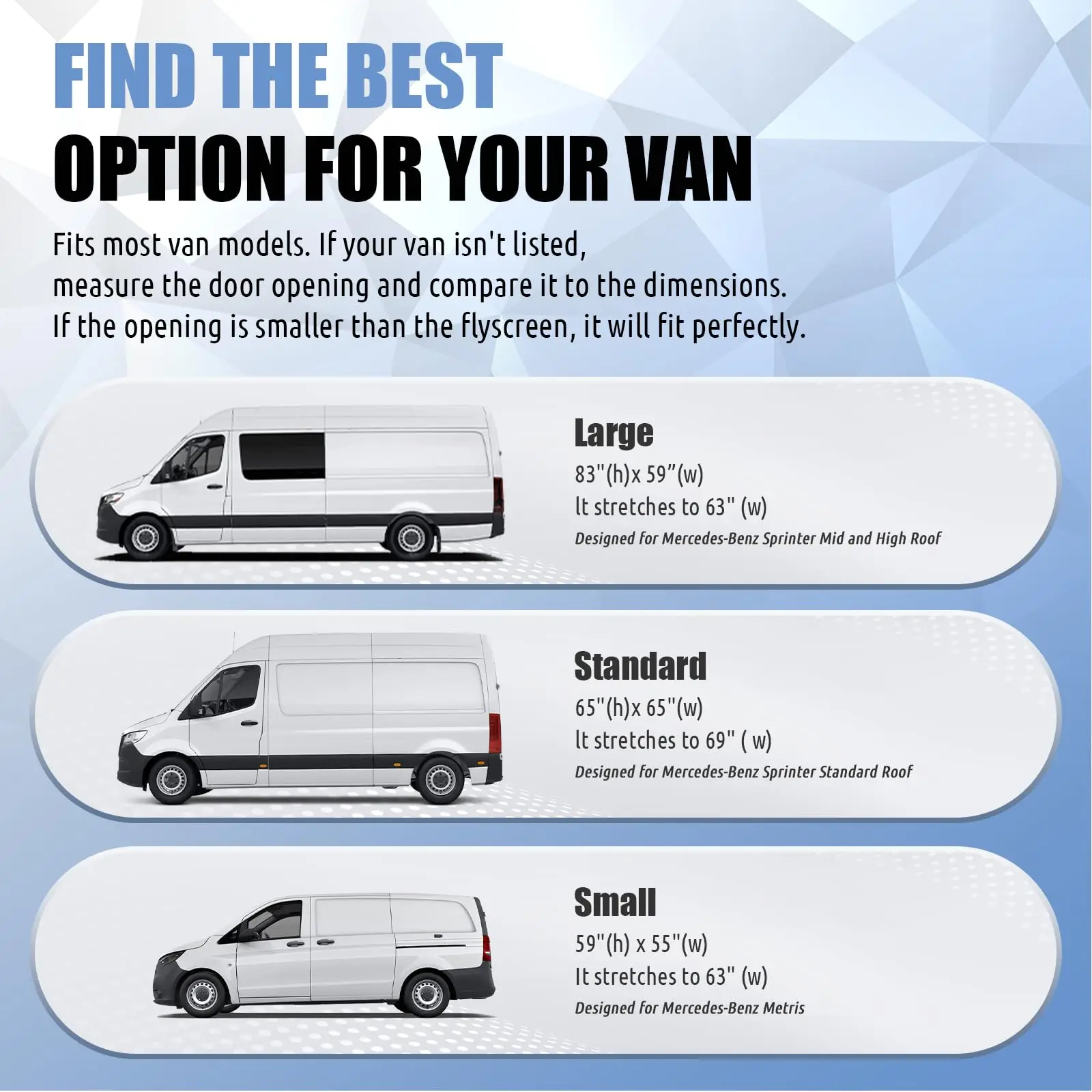 

CoolCar CoolCar Караван Москитная сетка Магнитные сетки для кемпера, сетка для дверей фургона с прицепом для путешествий, совместимая с экраном для фургона