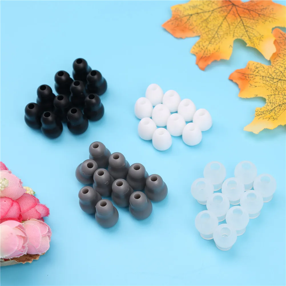 ~10pcs Soft Reusable Earplug Earpieces For Littmann Stethoscope Silicone.