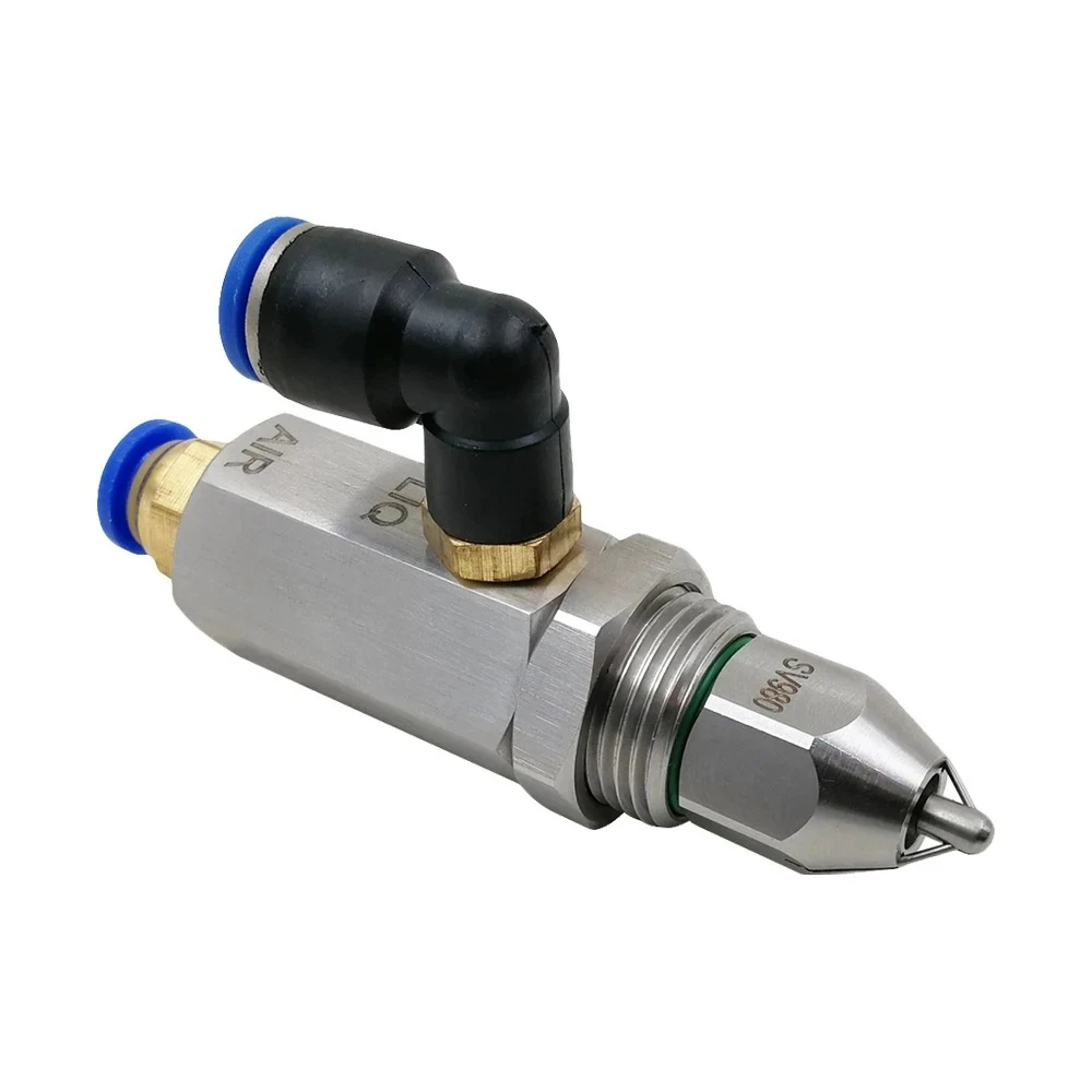 Drip-Free Air Atomizing Nozzle, Ultrasonic Air Atomizer, Fog Misting Sprinkler Head, Cooling, Dust Removal, SV980, SV882, SK508