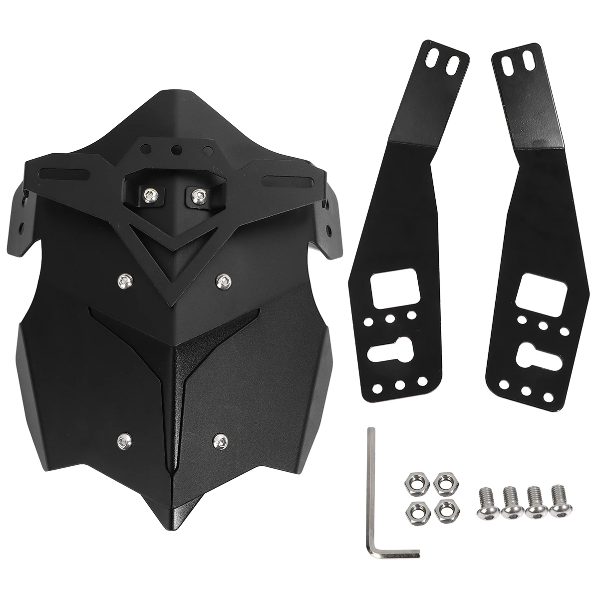 

Aluminum Alloy Rear Mudguard Durable Motorcycle Fracture Resistant Accessories Front Rear for Motorbike Protects