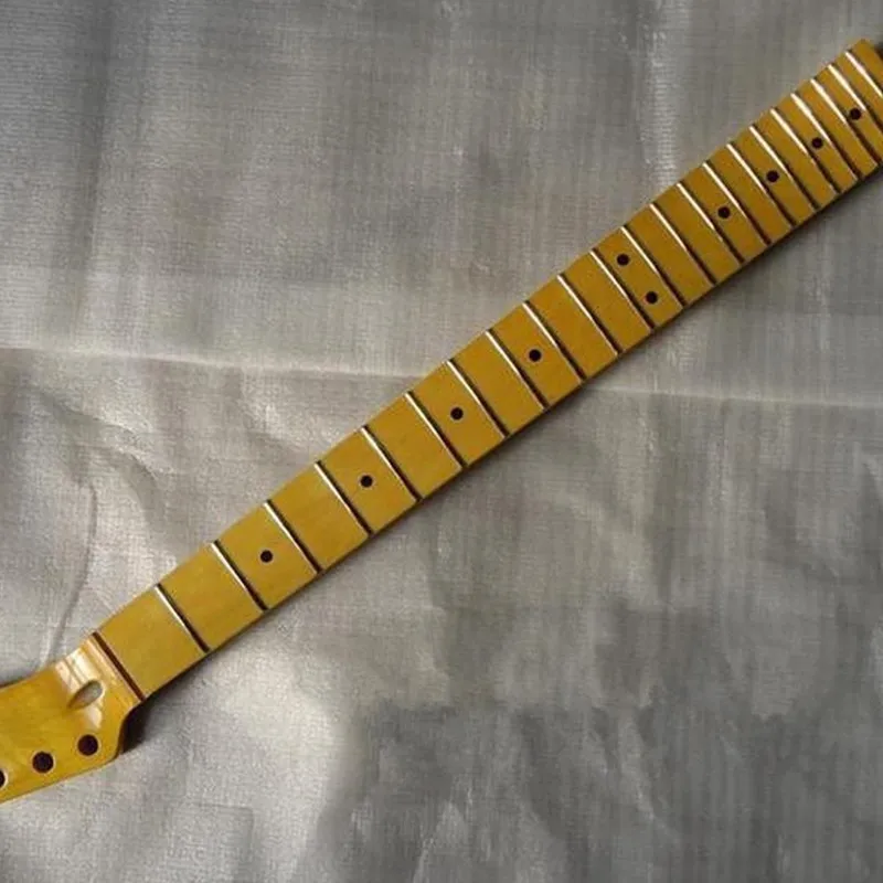 Disado 22-Bund-E-Gitarrenhals mit Inlay-Punkten aus Ahorn, Gitarrenteile, Gitarrenzubehör, Musikinstrumente – Detail 3