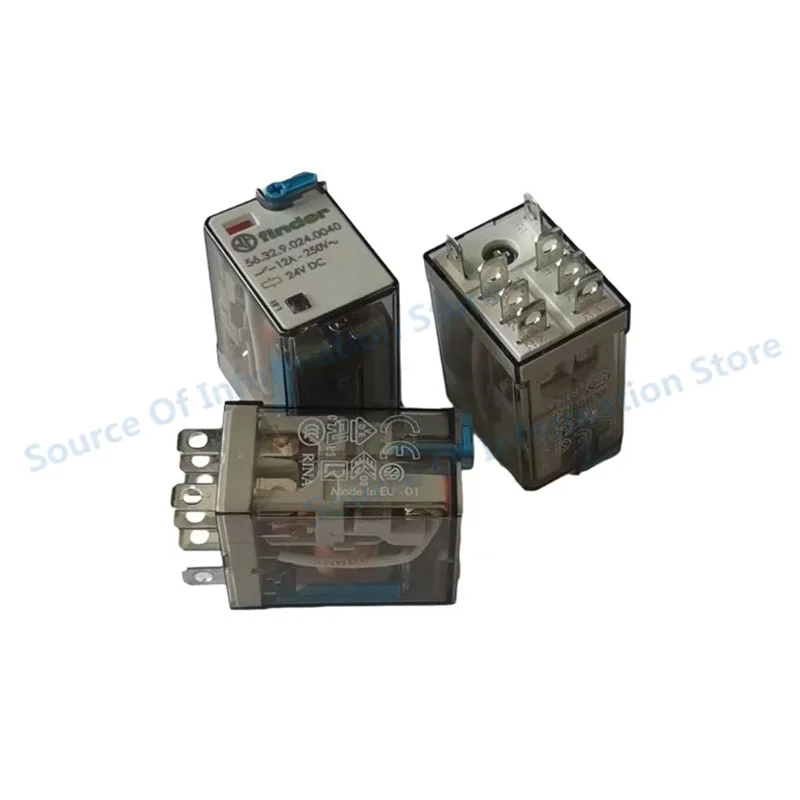 56.32.9.024.0040 Finder Relay 24VDC 8Pin 12A 100% New