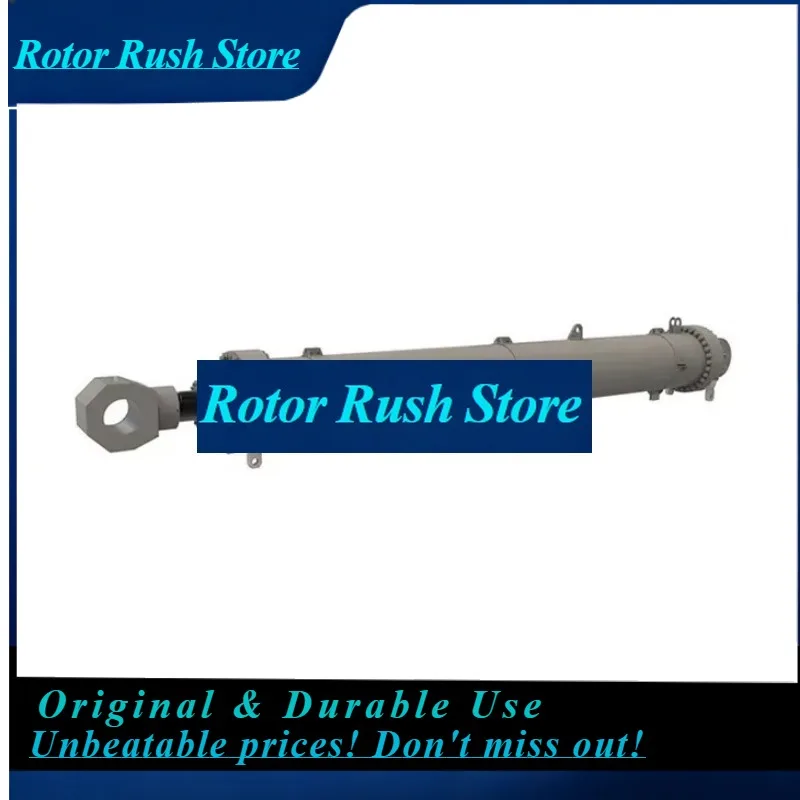 RoRuS30mm-14100mm Strobe Marine Hydraulic Cylinder Piston Type Plunger Telescopic-for Pile Driving Barge Steel Body Core Seal