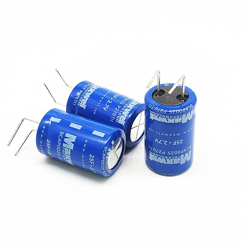 Super Capacitors Maxwell Standard Series 2.7V 1F 3F 5F 10F 22F 25F 50F 100F Ultra Capacitor SuperCapacitor