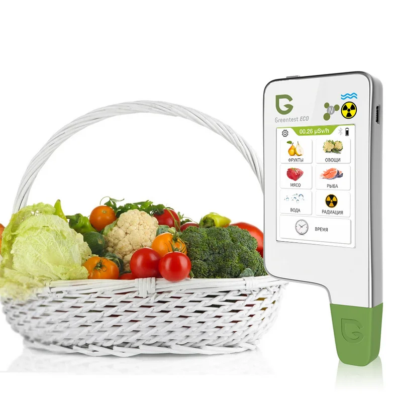 Greentest ECO 4F Food Safety Detector Nitrate Tester Fruits and Vegetables Meat Portable Radiation Detection Health Care