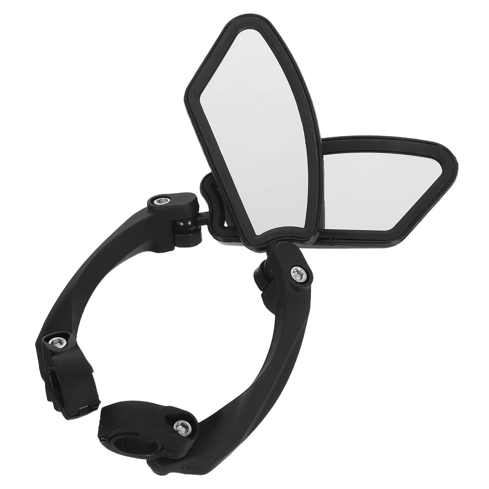 

2Sets Bicycle Rearview Mirrors Adjustable Hd Handlebar Mount for Electric Mountain Road Bikes Scooters Anti Glare Lens