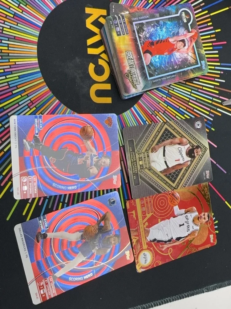 KAYOU NBA Star Card NBA MATCH ATTAX Basketball Match Card Superpower Pack Energy Pack مجموعة نادرة من البطاقات هدية المهرجانات #5