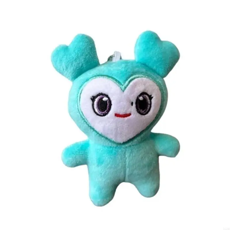 

Lovely Plush Doll KeyChain Cartoon Korean Idol Doll Keyring for Fans Collection