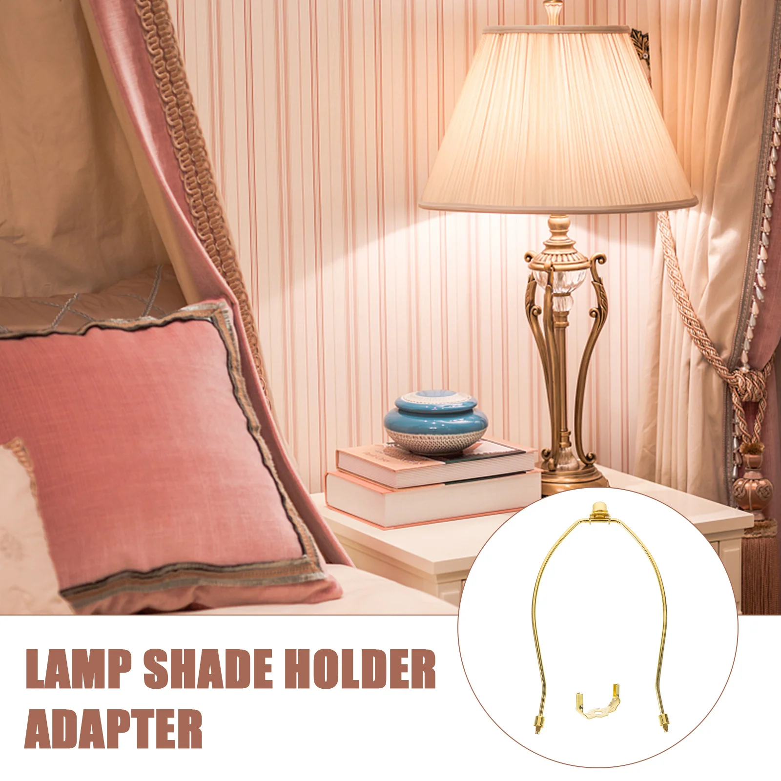 

Кронштейн для абажура, железный материал, прочная поддержка, современный домашний декор, комплект абажура «сделай сам», держатель, адаптер, запасные части