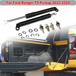 For Ford Ranger T9 Pickup 2022-2024 Rear Tailgate Assist Shock Slow Down Damper Gas Strut Lift Support  Next-Gen Car Accessories