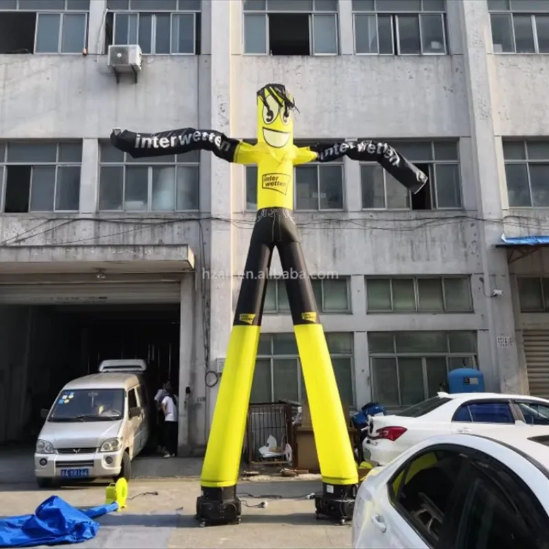 Printed Inflatable Dancer Inflatable Dance Tube Man Sky Dancer for Outdoor Advertising Promotion