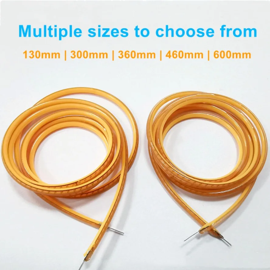 New 12V 600 460mm LED Flexible Ultra Slim Filament Spiral Bulb 2200K Filament Retro Edison Bulb Parts Light Strip Decoration image 3