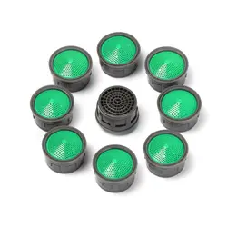 1/2/5pcs Kitchen Faucet Accessories Replacement Parts Faucet Aerator Water Saving Adapter Female Thread Nozzle Filter