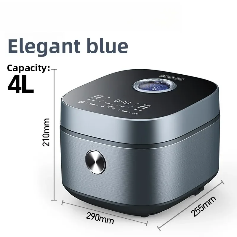 Rijstkoker huishoudelijke intelligente elektromagnetische verwarming 4L kookpot met grote capaciteit multifunctionele waterkoker galrijstkoker