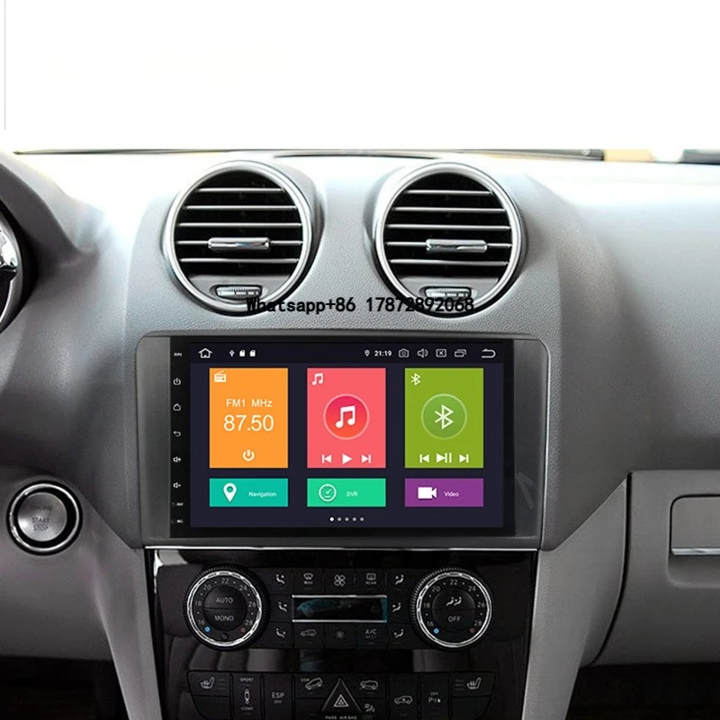 

Car Audio System for GL ML CLASS W164 ML350 ML500 X164 GL320 Car Dvd Player PX6 Android 9.0 4+64GB GSP