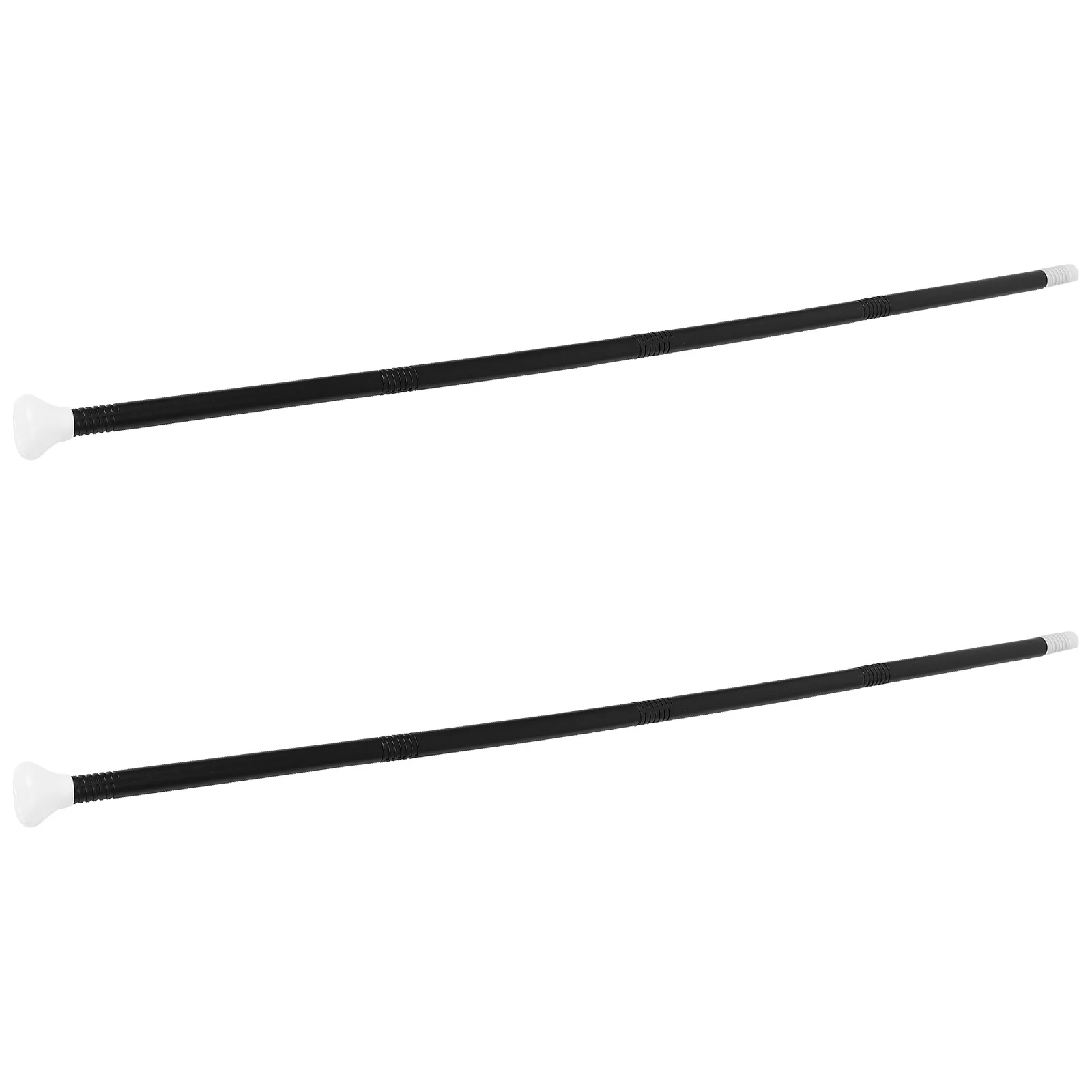 2 conjuntos cosplay assistente pessoal cana traje prop preto leve mágico bengala decoração de halloween varinha preta