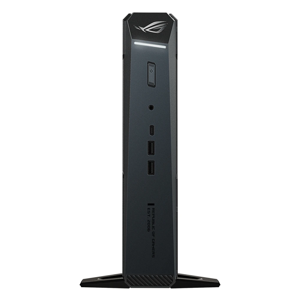ASUS ROG NUC 2025 Desktop de jogos compacto Intel Core Ultra 7 255 CPU NVIDIA RTX 5060 GPU 32GB DDR5 RAM 1TB PCIe SSD Thunderbolt 4