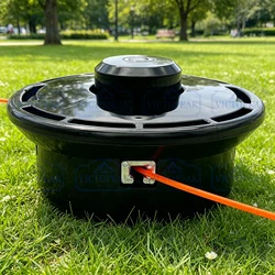 Accesorios de herramientas de jardín a gasolina, piezas de repuesto para desbrozadora, cabezal de corte de hierba duradero