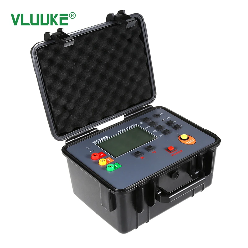 ES3000 Digital Insulation Tester Earth Ground Resistance Tester with Digital Dis