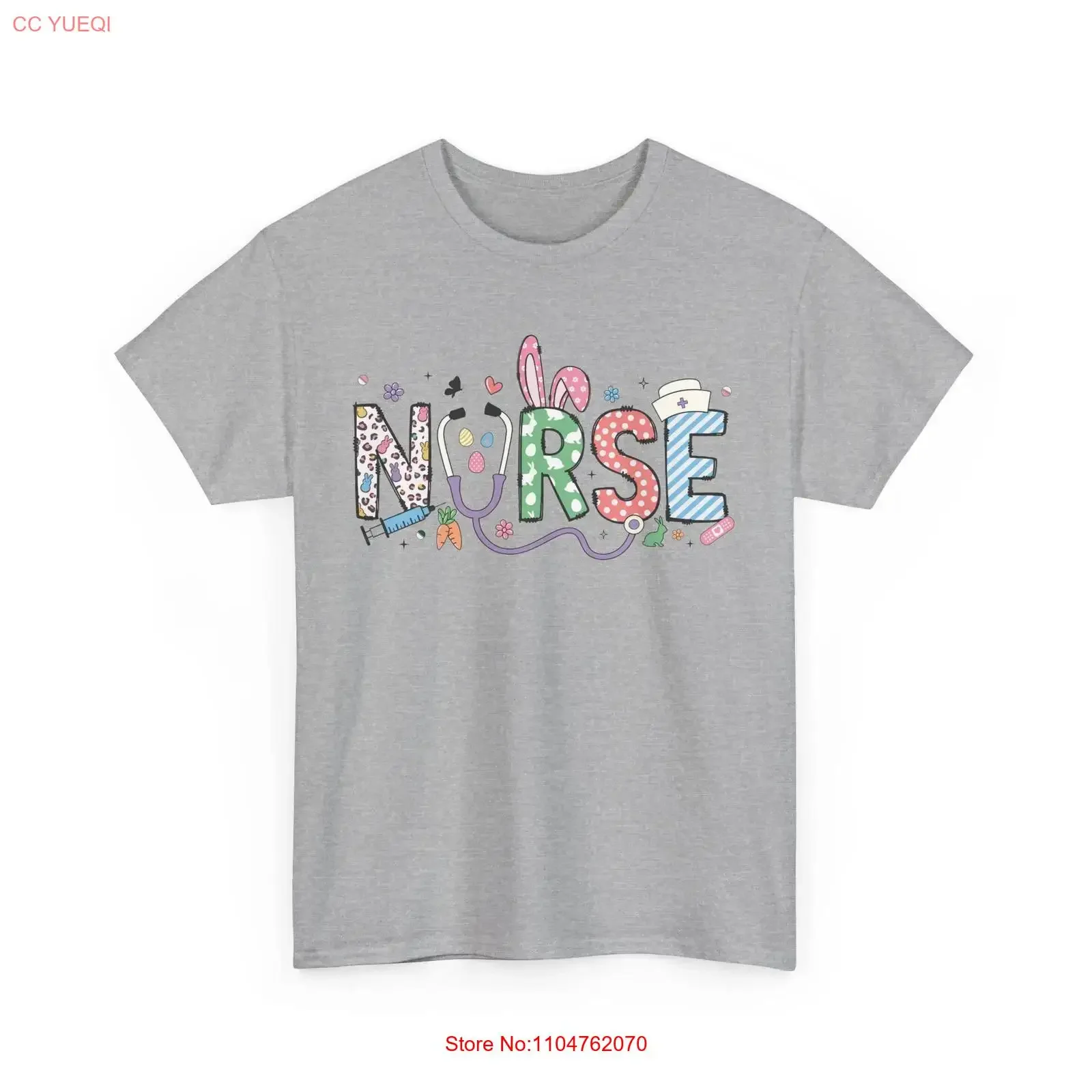Proud Nurse T Shirt RN Hero Heartbeat Stethoscope vintage Washed fashion Soft Top For Everyday Wear Breathable homme