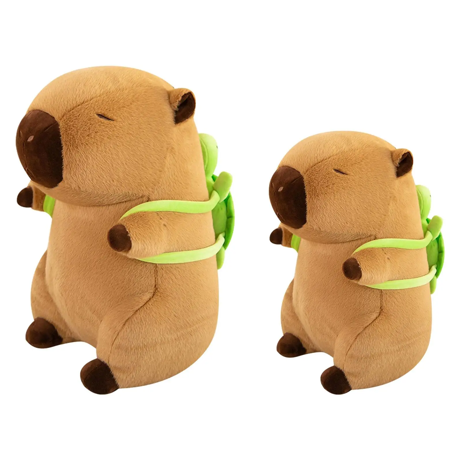 Adorable Cartoon Plush Figure Capybara Soft Plush Pillow for Bedtime Friend