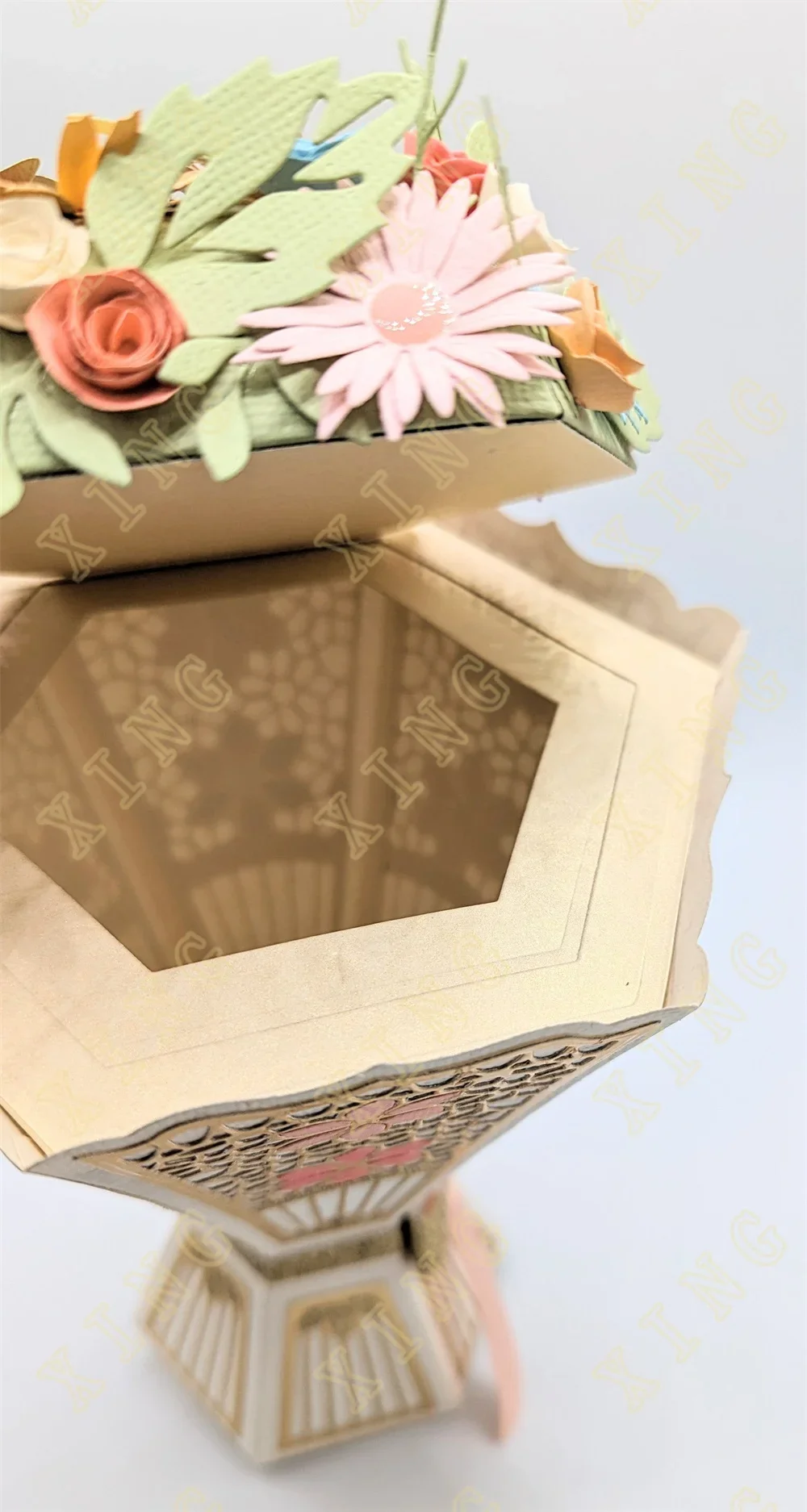 Flowers Box Blooming Bouquet 2024 nuovo arrivo Cut Die varie serie di carte Scrapbook Paper Craft Knife mold Blade Punch Dies