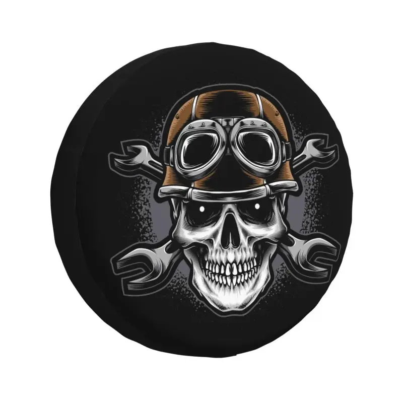 Scuba Skull Dive Diver Spare Wheel Tire Cover for Honda CRV Jeep RV SUV Camper Vehicle Accessories 14