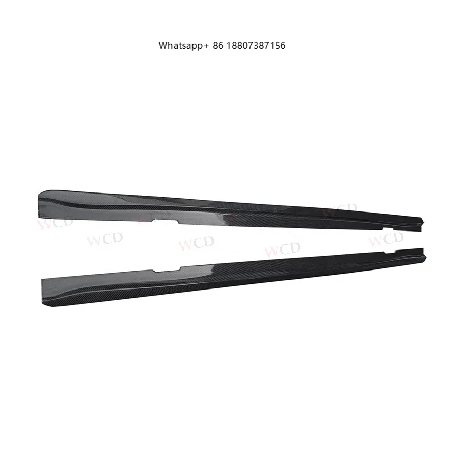 

Накладки на пороги из настоящего карбона для BMW 1 серии E82 E88 1M 2011+ (запчасти для авто)