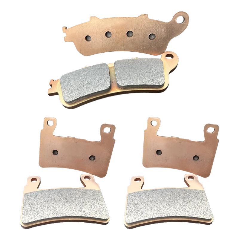 High Quality Copper Sintering Front Rear Brake Pads for HONDA F6C Goldwing (4 Piston Caliper) (GLF6CAE) 2014-2017