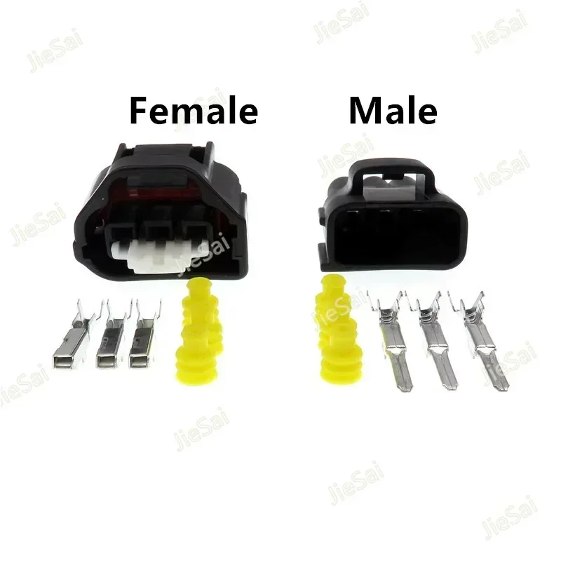 3 Pin 11261 7283-1133-10 Female Male Auto Sensor Connector For Toyota 1JZ TPS Connector non E Throttle Automotive Plug
