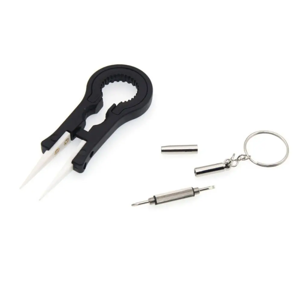 

9Pcs/set 9 in 1 Artistic Repair Tool Kit Winding Rod Curved Tweezers Mobile Phone Repair Tools Carry Bag T-shaped Screwdriver