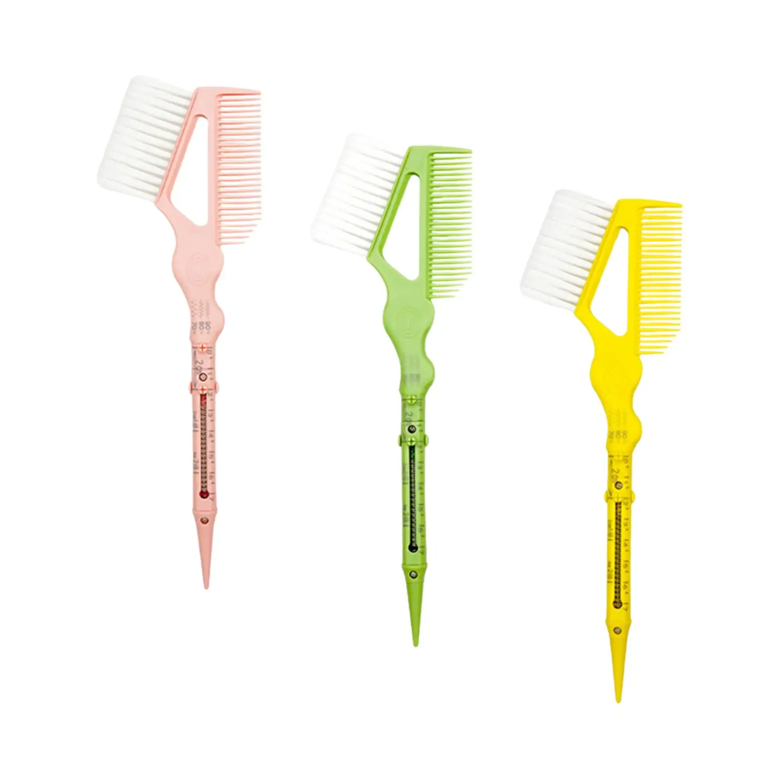 Peine para teñir el cabello, cepillo para teñir el cabello, cepillo para teñir el cabello, cepillos de tinte en ángulo para el hogar