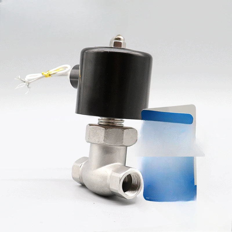 Stainless steel internal thread solenoid valve 304 wire buckle automatic automatic control electric water vapor valve DN15-50