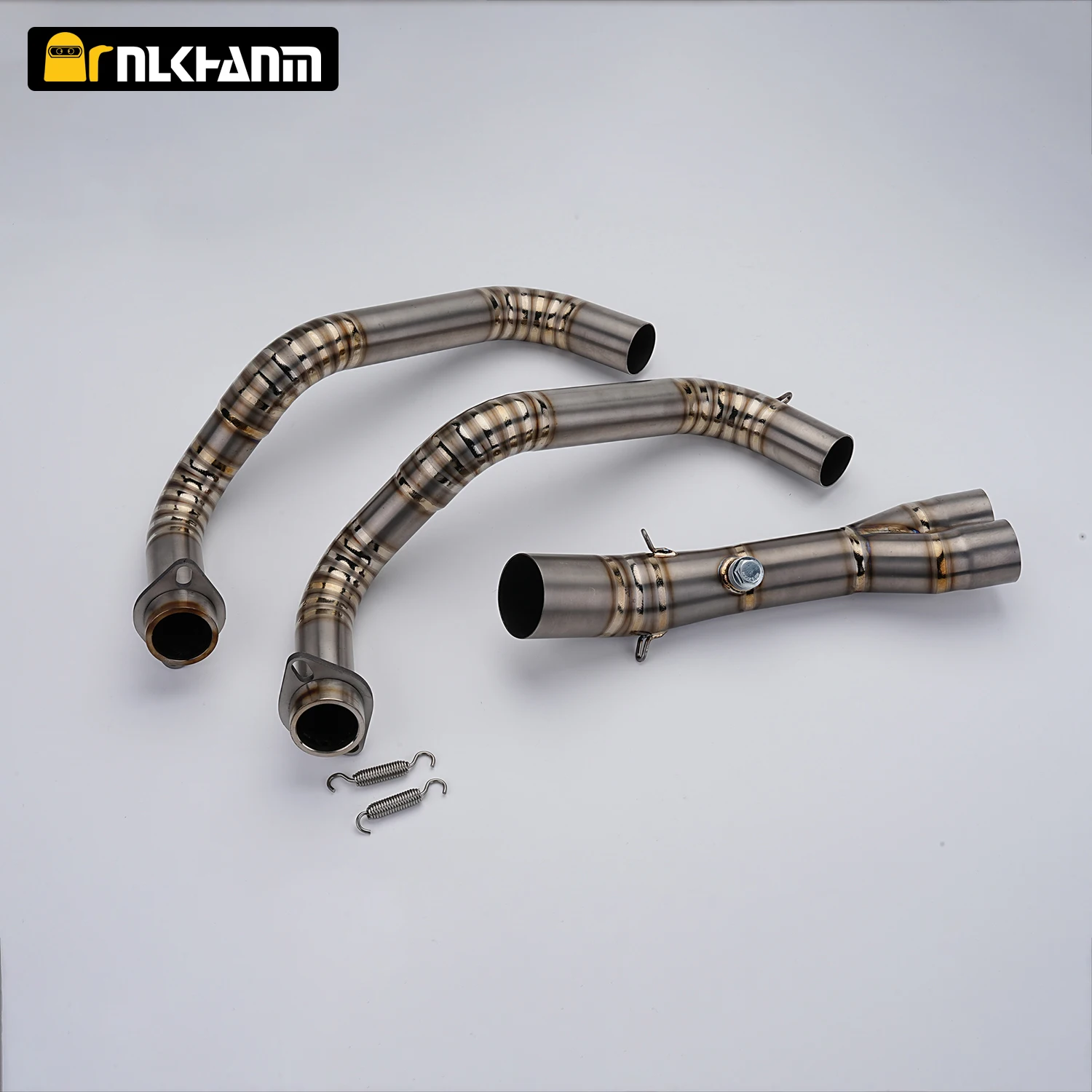 

Выхлопная система для мотоциклов MT-07 FZ-07 XSR700 2014-2024: передняя и средняя соединительная труба из титанового сплава, глушитель 51 мм