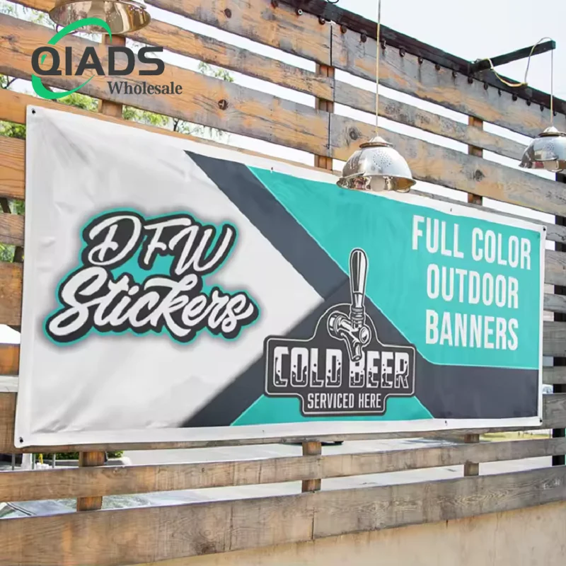 QiAdsBanners, vinyl polyvinyl chloride, outdoor family basketball courts, shopping malls, soccer pitches, tennis courts, rugby