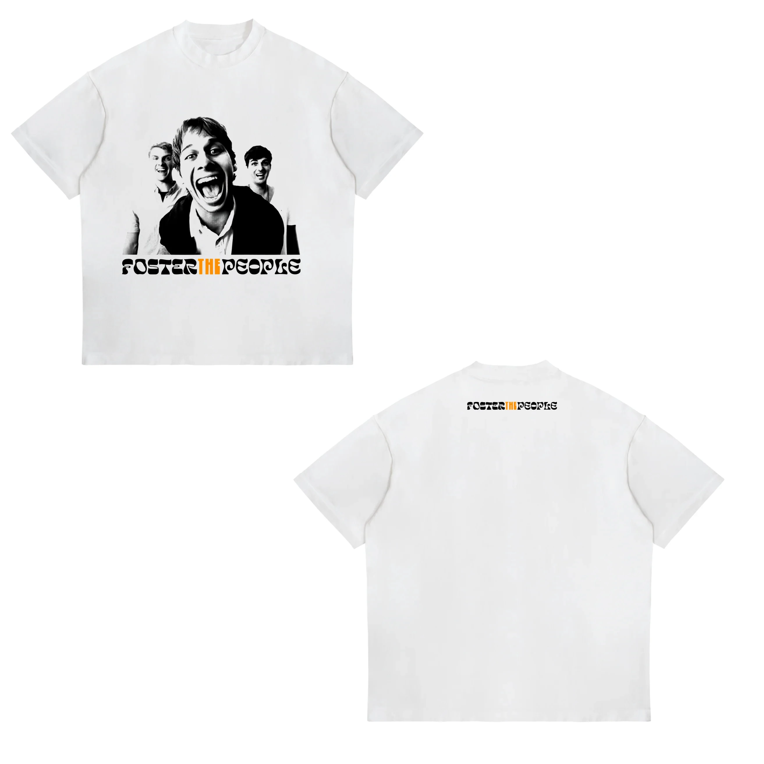 2026 Limited Foster The People Band T Shirt Men Women Fashion Hip Hop Vintage Oversized T-shirt Cotton Casual O-Neck T-shirts