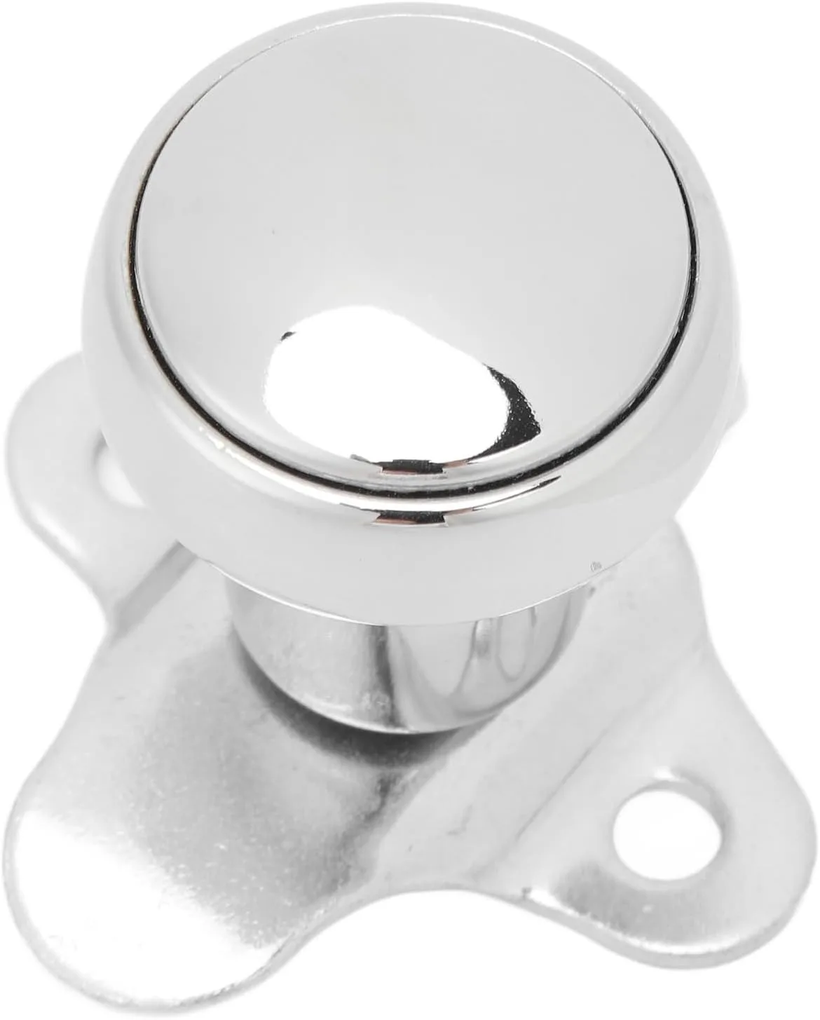 Chrome Steering Wheel Spinner Knob, Duty Plated Aluminum Steering Wheel Spinner Install for Most Cars, Trucks, Tractors, Boats