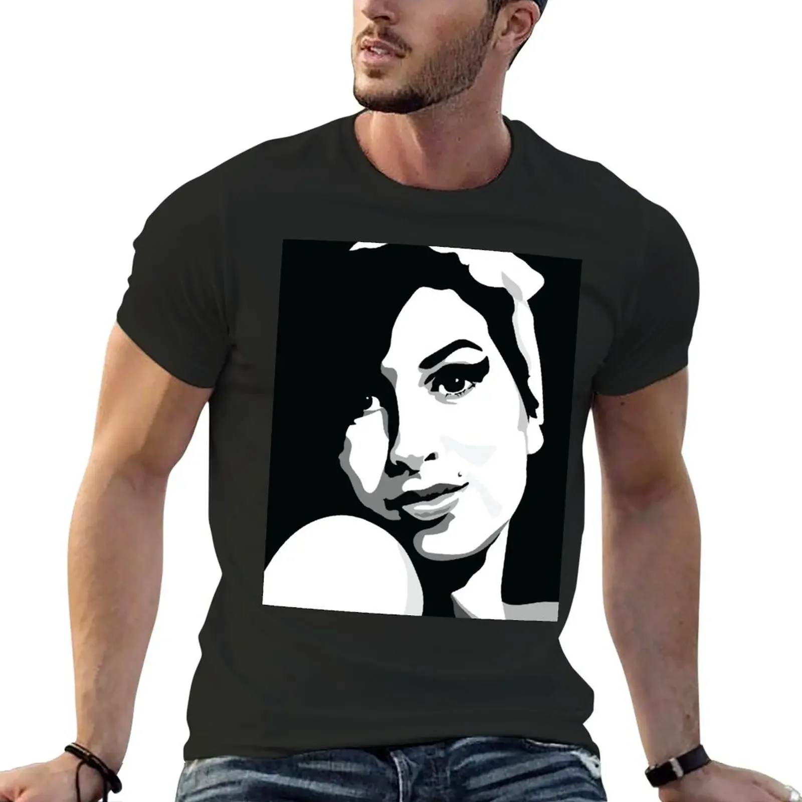 

Amy Winehouse T-Shirt baggy shirts new edition graphic tee shirt funny t shirts for men
